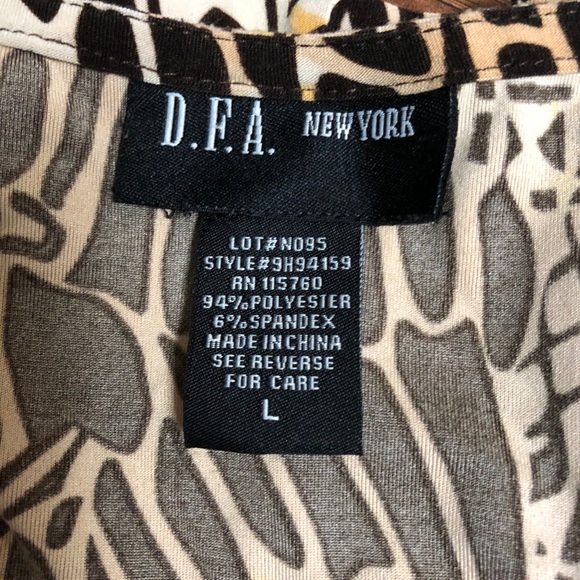 DFA New York Blouse size Large - Picture 4 of 4